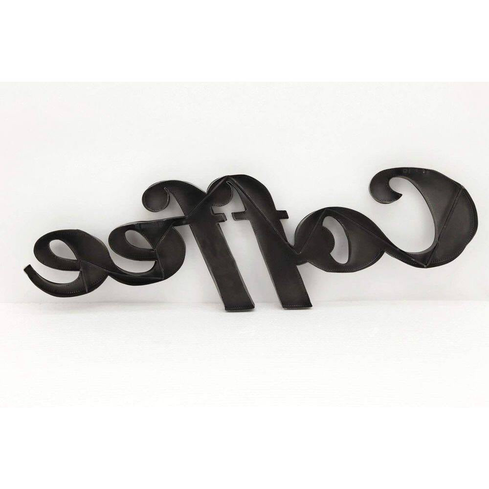 Indoor Coffee Vintage Metal Wall Decorative Sign