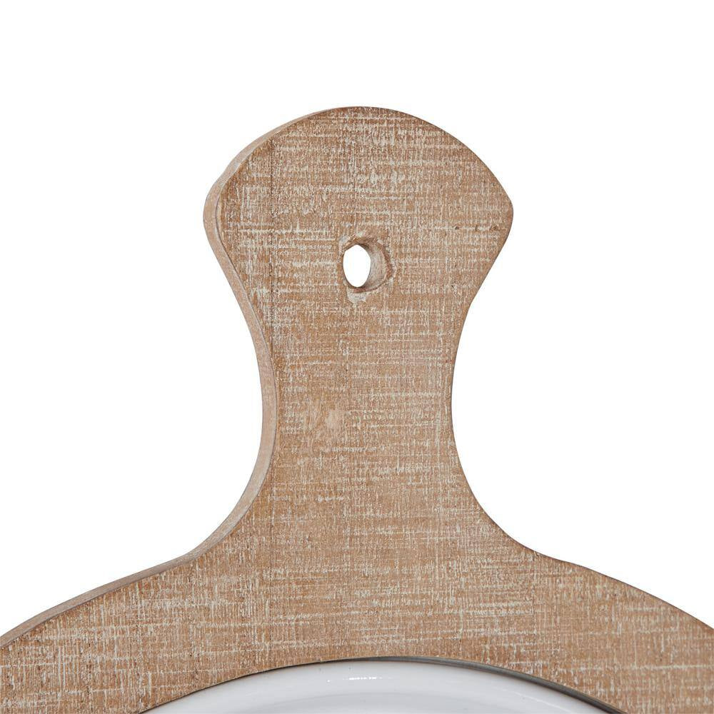 Farmhouse Iron White Wall Decor (Set of 2)